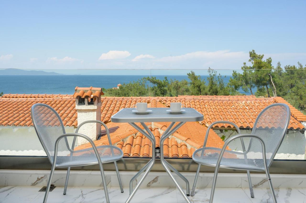 Leandros Hotel Nea Roda Exterior foto
