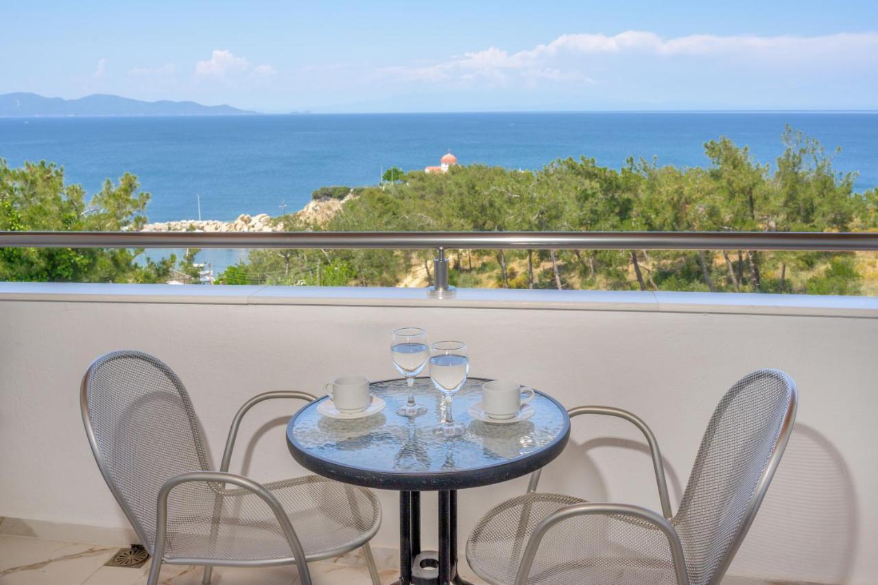 Leandros Hotel Nea Roda Exterior foto