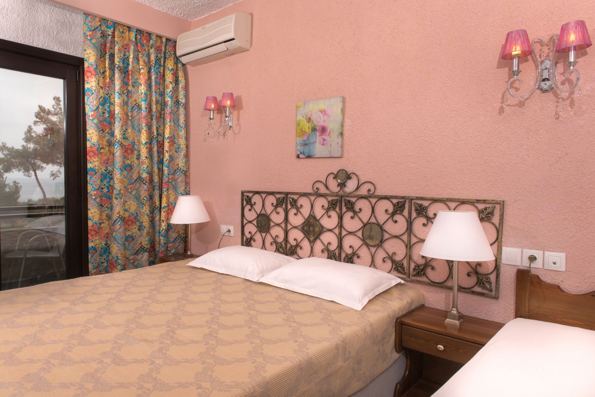 Leandros Hotel Nea Roda Exterior foto